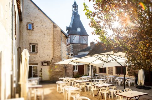 La terrasse du Gogaille peut accueillir 90 couverts